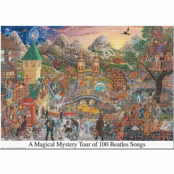 Aquarius Games Aquarius 300 Pieces A Magical Mystery Tour Of